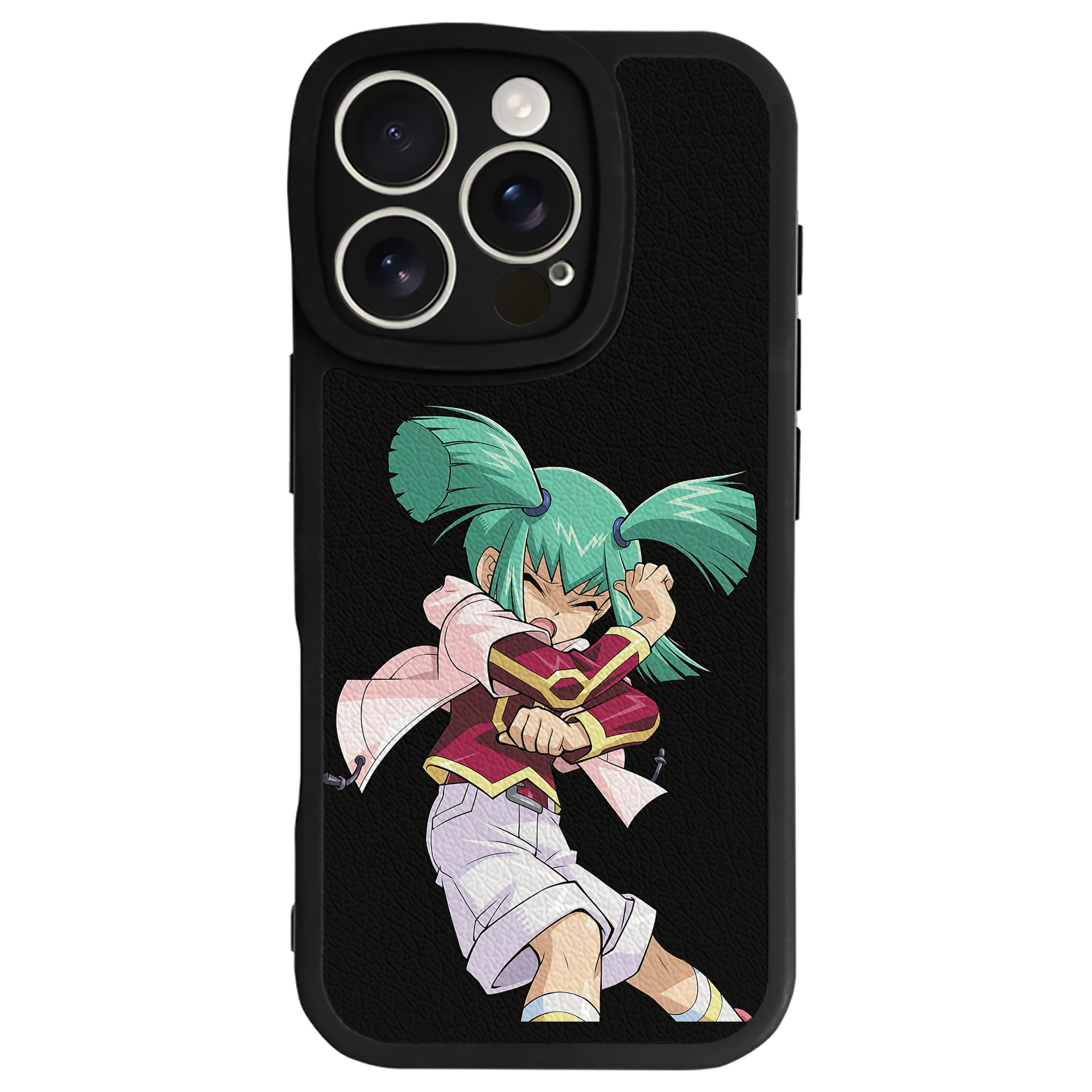 （画像用） 遊☆戯☆王 Yu-Gi-Oh! 【iPhone 16シリーズ対応】シリコンスマホケース（レザー調） 材質：シリコン